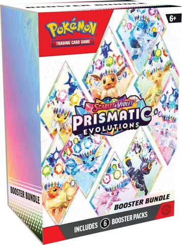 Pokemon TCG - Prismatic Evolutions Booster Bundle (6 packs)