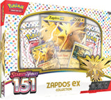 Pokemon TCG - Scarlet & Violet 151 - Zapdos ex Collection Box