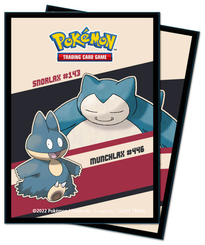 Ultra Pro - Pokemon Deck Protector Sleeves - Snorlax & Munchlax