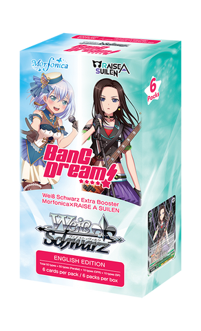 Weiss Schwarz Morfonica x Raise A Suilen Extra Booster Box - 6 Packs - English