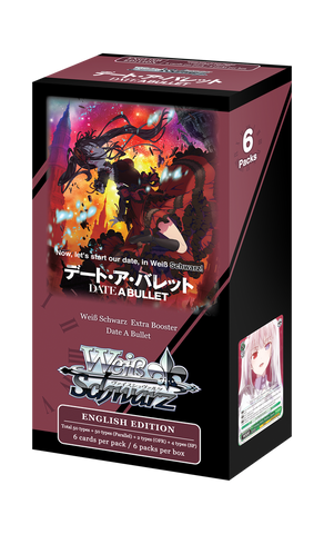 Weiss Schwarz - Date A Bullet Extra Booster - 6 Packs - English