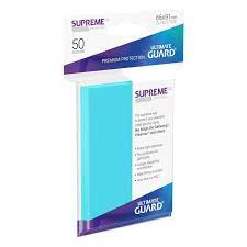 Ultimate Guard Supreme UX Sleeves - Standard Size - Aquamarine (50 Pack)