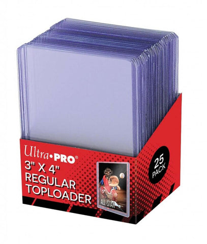 Ultra Pro - 3" x 4" Regular Toploader 35pt. - 25 Pack