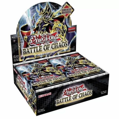 Yugioh - Battle Of Chaos - Booster Box - 24 Packs - English Edition